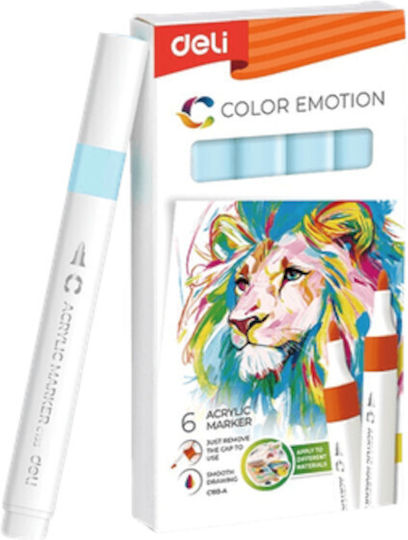 Deli Acryl Marker Hellblau