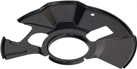 Mazda 2 III 07 Vorderseite Linke Bremsscheibe Schutzschild