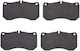 Plăcuțe de Frână Față Audi A6 A7 2011-2018 A8 2010-2017 Rs6 2013-2018 Rs7 2014-2018 400x38 Mm 4h0698151c