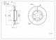 Δίσκος Φρένου Εμπρός Ford Focus C-max 1.6 03- Μαλ Σετ 1223663