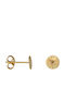 Gold Stud Earrings 9K