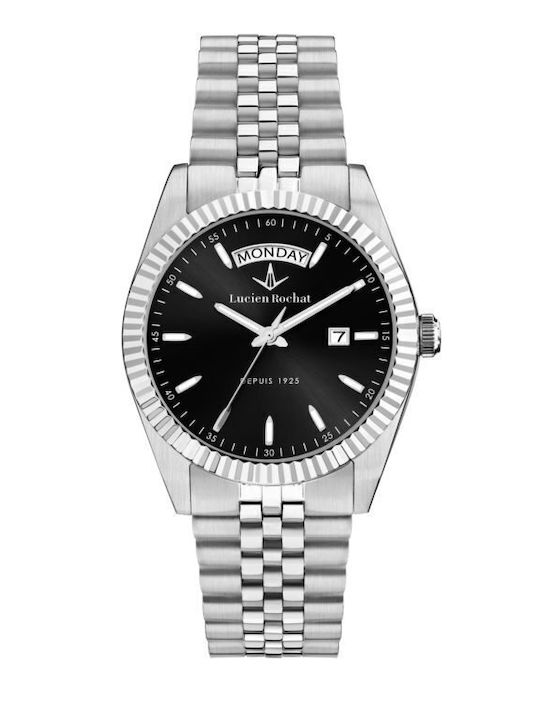 Lucien Rochat Γυναικείο Ρολόι 39mm Μπαταρίας με Ασημί Μεταλλικό Μπρασελέ