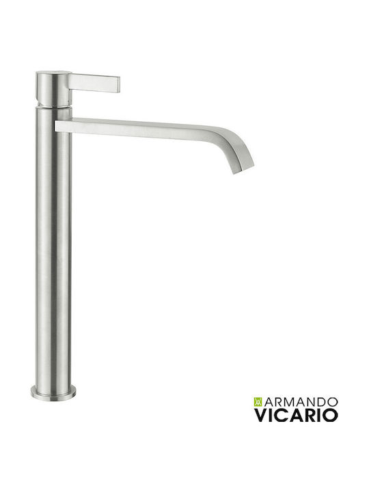 Armando Vicario Mooi Mixing Sink Faucet Silver