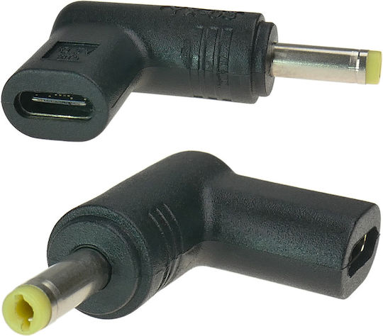USB-C Adapter Laptop Power 4,0x1,7mm Konverter