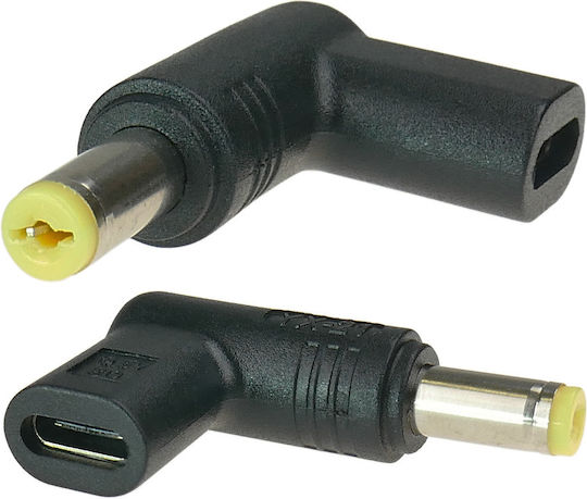 USB-C адаптер за лаптоп захранващ конектор 5.5x1.7mm