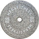 MegaFitness Hi Temp Bumper Olympic Type Rubber Plate 1 x 15kg Φ50mm