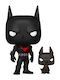 Funko Поп! Герои: Батман на бъдещето - Батман (Тери Макгинис) с Ейс 627