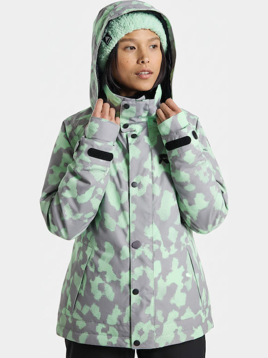 Burton Jet 10081109652 Women's Ski & Snowboard Jacket Green