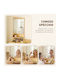 Hallway Furniture with Mirror Wood and Glass 80x39.5x33.5cm