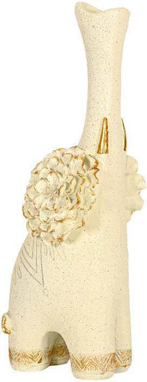 Fylliana Decorative Elephant Polyresin 10x10x30cm