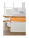 Living Home Cearceaf King Size Cu Hugger Din Cauciuc 200x200cm Pfirsich