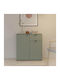 Chest of Drawers Wooden Sage 80x34x83cm