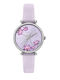 Oui & Me Women's Watch 33mm Battery with Purple Rubber Strap