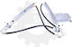 Fenster-Mechanismus Vorne links Citroen Xsara Picasso N68 4 Türen 2 Pin 9221g2