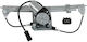 Fiat 500 07 Vorne Links Elektrischer Fenster-Mechanismus Set 51824040