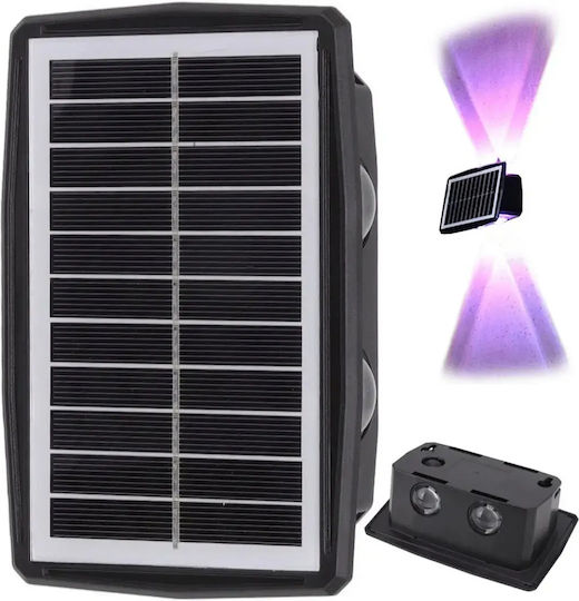 Verk Group Lampă solară LED montată pe perete cu fotocelulă IP65