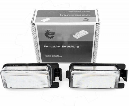 SKV LED License Plate Lights for Nissan Leaf
