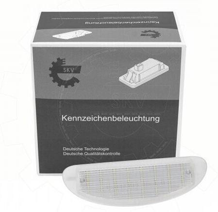 SKV Φώτα Πινακίδας Led για Renault Clio / Twingo Dacia Logan / Sandero