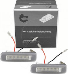SKV Kennzeichenbeleuchtungen LED für Ford Focus 1066481
