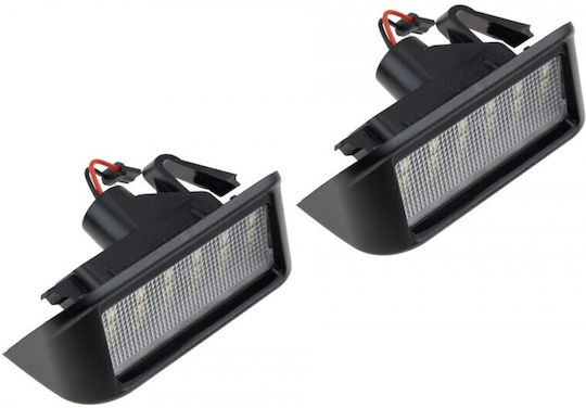 NTY Kennzeichenbeleuchtungen LED Peugeot Expert / Partner Citroen Berlingo / Jumpy 2006