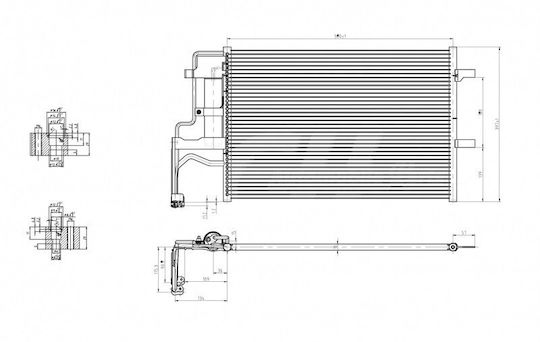 Hart Radiator de apă pentru Mazda 3