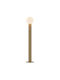 Viokef Ratu LED Floor Lamp H135xL220cm with Warm White Light 1691lm Gold