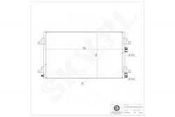 SKV Ψυγείο Air Condition Αυτοκινήτου για Renault Laguna SKV Ψυγείο Air Condition Αυτοκινήτου για Renault Laguna