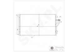 SKV Auto-Kühlschrank Wasser für Kia Carens / Sportage Hyundai iX35