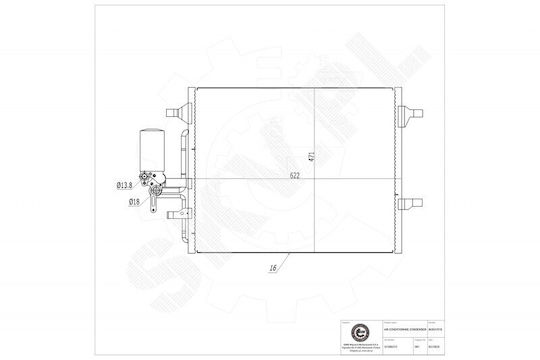 SKV SKV Auto-Kühlschrank Motor für Volvo S60 / V60 / V70