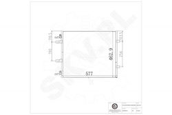 Air Conditioning Radiator Nissan Primastar Opel Vivaro A Renault Trafic Ii 8200895918