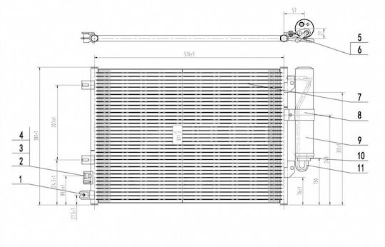 Hart Auto-Kühlschrank Motor für Renault Kangoo