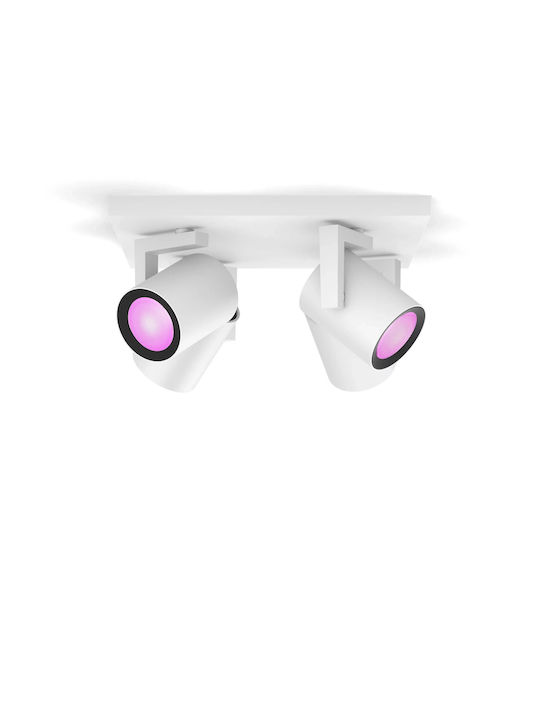 Philips Argenta Spot With 4 Lights In White Colour