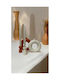 Stewehome Set De Vaze Decorative Și Sfeșnice Stil Boem Handmade Portocalii 20x15 Cm