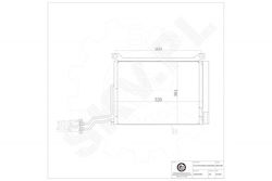 SKV Kühlschrank Wasser Auto für Kia Mini Subaru Mini