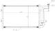Hart Radiator Air Condition pentru Mazda 5