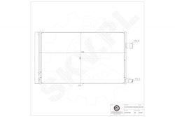 SKV Radiator Aer Condiționat Auto pentru Land Rover Range Rover