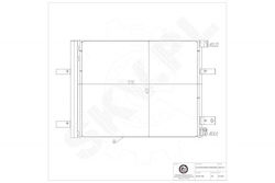 SKV Auto-Kühlschrank Wasser für Peugeot 3008 / Partner Opel Kombi / Vivaro Citroen Berlingo / C4 SpaceTourer