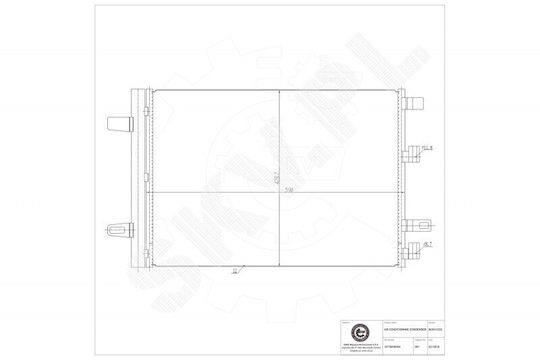 Radiator climatizare Mercedes A-Class B-Class CLA GLA GLB A2475000054
