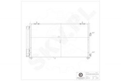 Radiator Climatizare Toyota Rav 4 Iv Uscător 8846042110