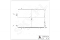 Radiator Climatizare Citroen C5 Iii C6 Peugeot 508 I 6455ja