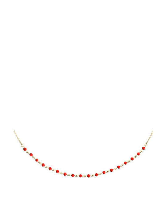 La Petite Story Necklace From Silver Red
