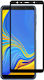Закалено Стъкло Протектор Full Glue Galaxy A7 2018 Черен