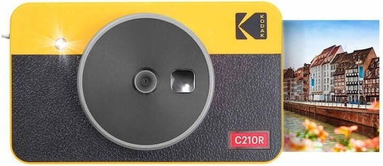 Kodak Mini Shot 2 Retro Sofort Analoge Kamera + 8 Blätter Gelb