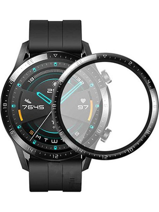 3D закалено стъкло Huawei Watch 3 46mm черно OEM