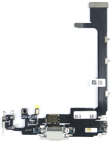 Καλωδιοταινία Φόρτισης Charging Port Flex Χωρίς Ic Iphone 11 Pro Max – Λευκό