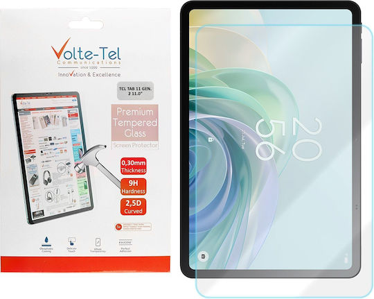 Volte-Tel 2.5D 0.33mm Full Glue Tempered Glass (Tcl Tab 11 Gen. 2)