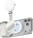 4smarts Magnetischer Smartphone-Halter Fotografischer Griff Fülllicht Kabellose Steuerung Weiß 541802