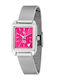 Chronostar Women's Watch Battery with Silver Stainless Steel Bracelet