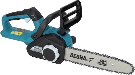 Dedra Акумулаторен Кастрачка Верижен Трион Solo Brushless 18V 1.7kg с Шина 30.48cm