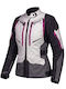 Nordcode Odyssey Damen Motorradhose 4 Jahreszeiten Hellgrau-Fluo